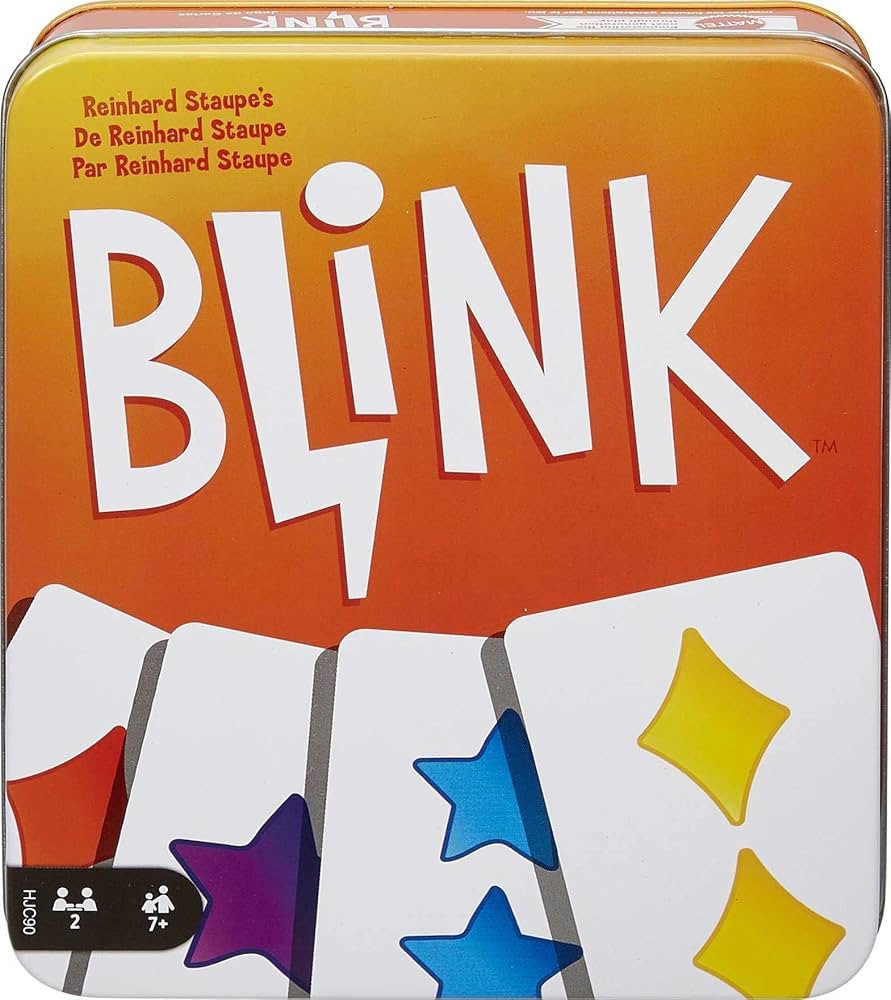 Mattel Games Blink Card Game in Collectable Storage Tin, Toy for Kid, Family & Adult Game Night A... | Amazon (US)