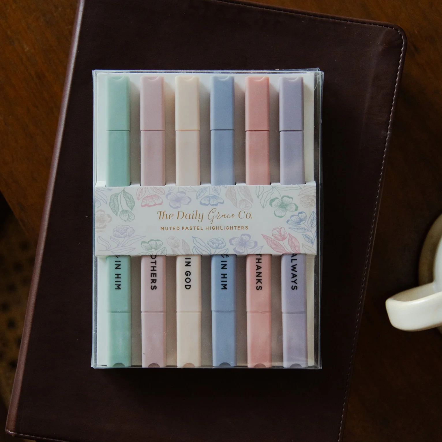 Muted Pastel Highlighters | The Daily Grace Co.