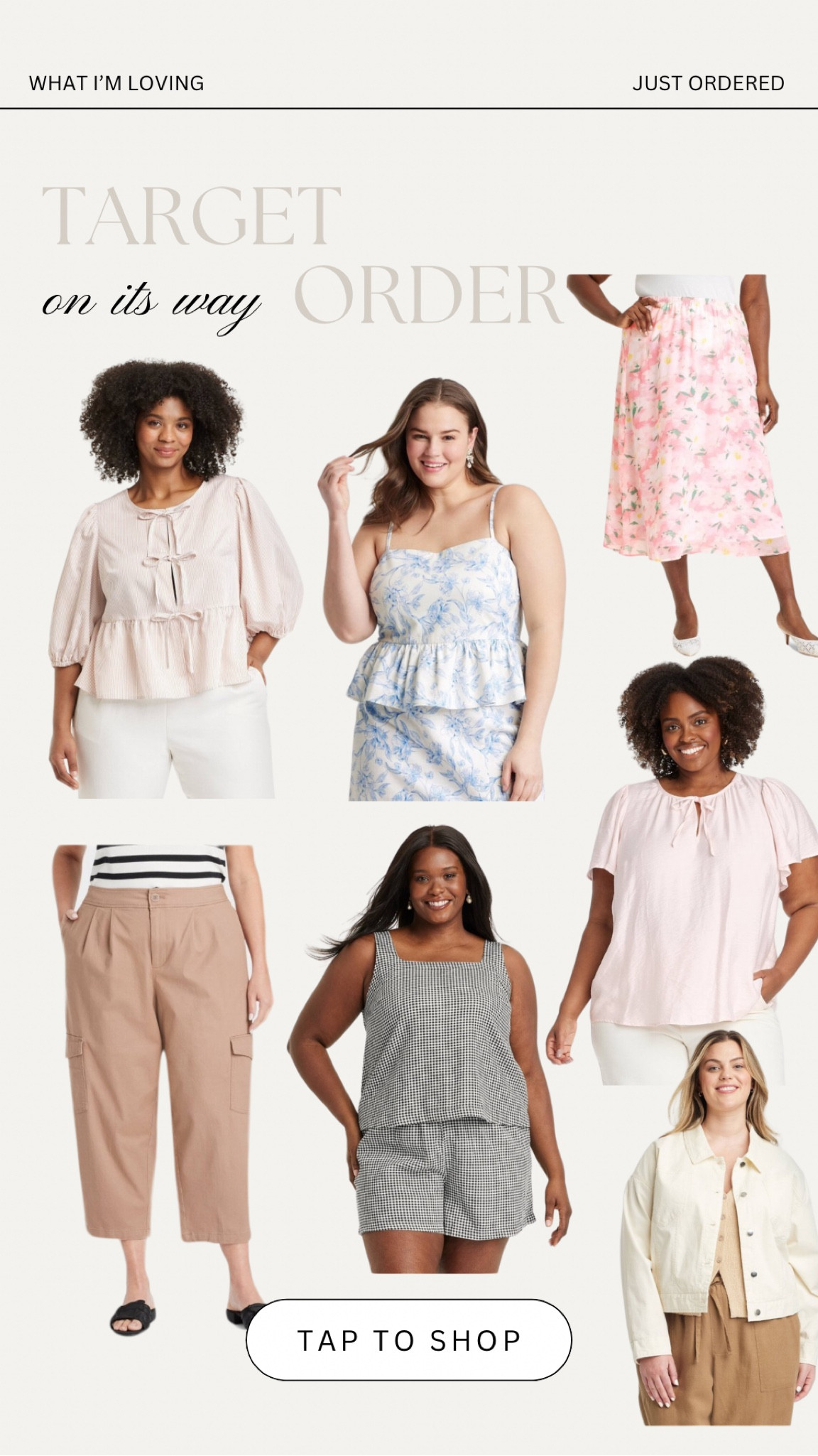 These tops, pants, and skirt from Target are so cute!! I love love all the spring prints and colors! I ordered a 2x in tops and 3x in bottoms 

#LTKFindsUnder50 #LTKStyleTip #LTKPlusSize