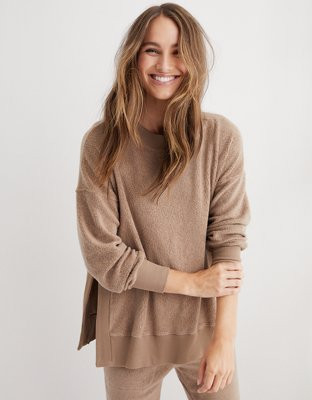 Aerie Cozy Good Vibes Sweatshirt | American Eagle Outfitters (US & CA)