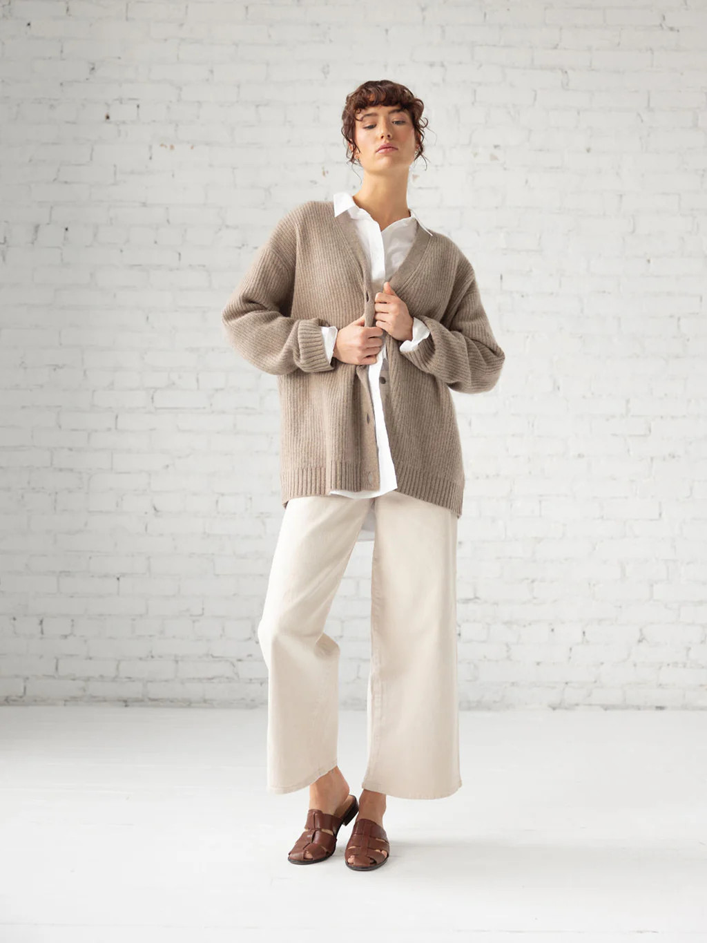 Oversized Sunday Cashmere Cardigan | Cozy Earth