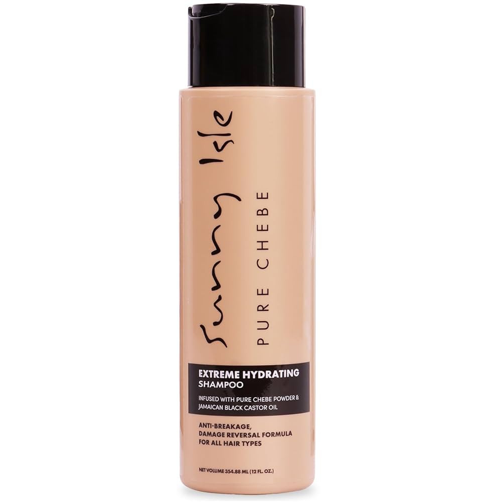 Sunny Isle Pure Chebe Extreme Hydrating Shampoo 12oz | Anti-Breakage, Damage Reversal Formula | I... | Amazon (US)