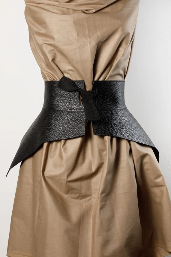 Corset belt, Leather accessorie, Waist belt | Etsy (US)