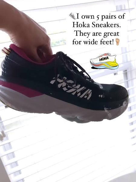 👟I own 5 pairs of Hoka Sneakers. They are my all time favorite. I wear these when I workout. Love the black sneakers. They match everything. They are great for wide feet and fantastic for walking on the treadmill too.

Order 1/2 up. I always order a 9.5 and they fit great. In regular shoes, I wear a 9.

I love the cushion in these sneakers. 


#LTKSeasonal #LTKShoeCrush #LTKStyleTip #LTKVideo #LTKFindsUnder50 #LTKFindsUnder100  #LTKTravel #LTKActive #LTKU #LTKFitness #LTKGiftGuide 