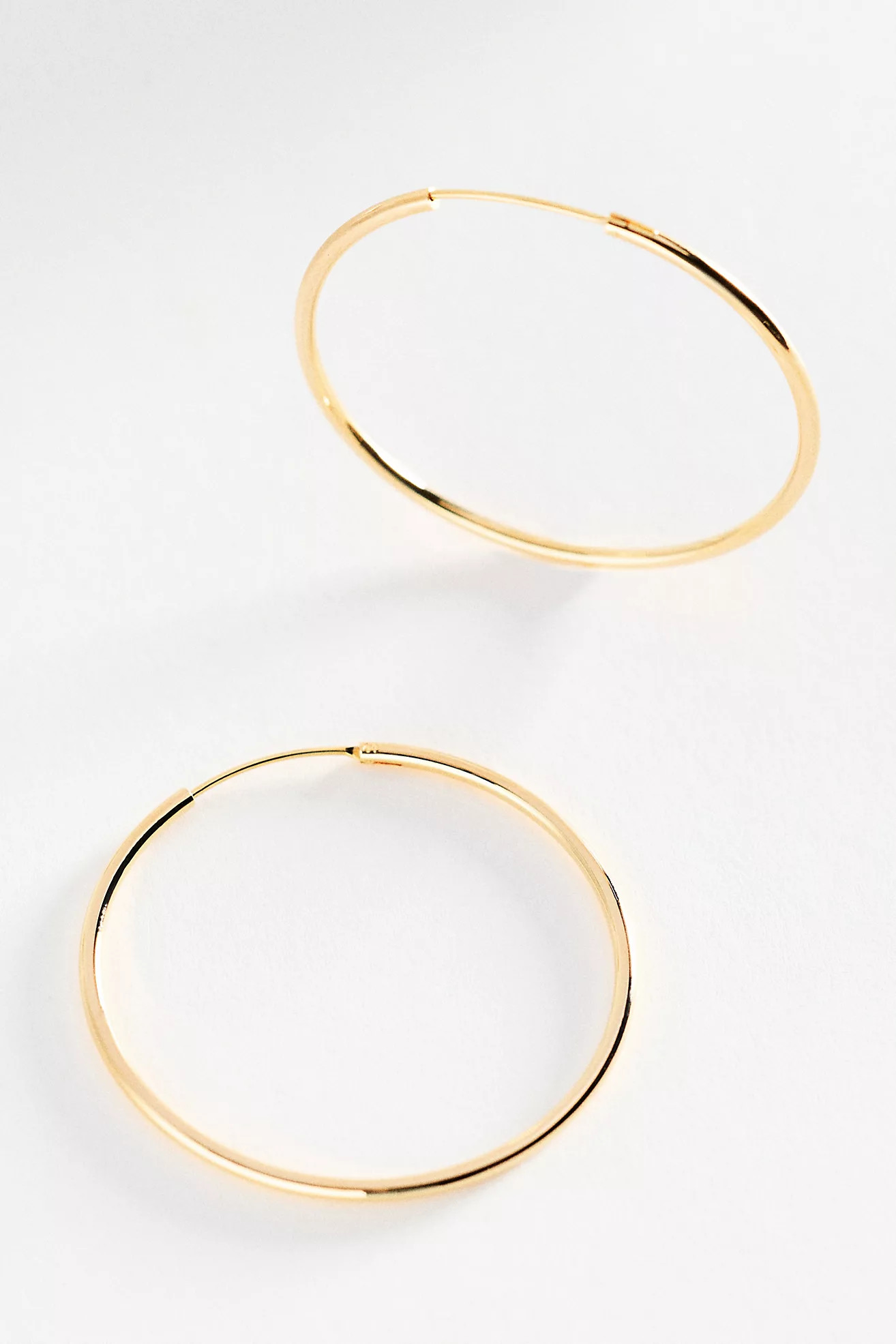Delicate Grand Hoop Earrings | Anthropologie (US)
