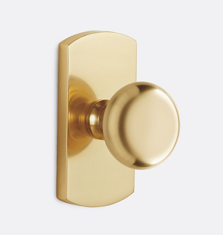 Arched Knob Interior Door Hardware Tube Latch Set | Rejuvenation