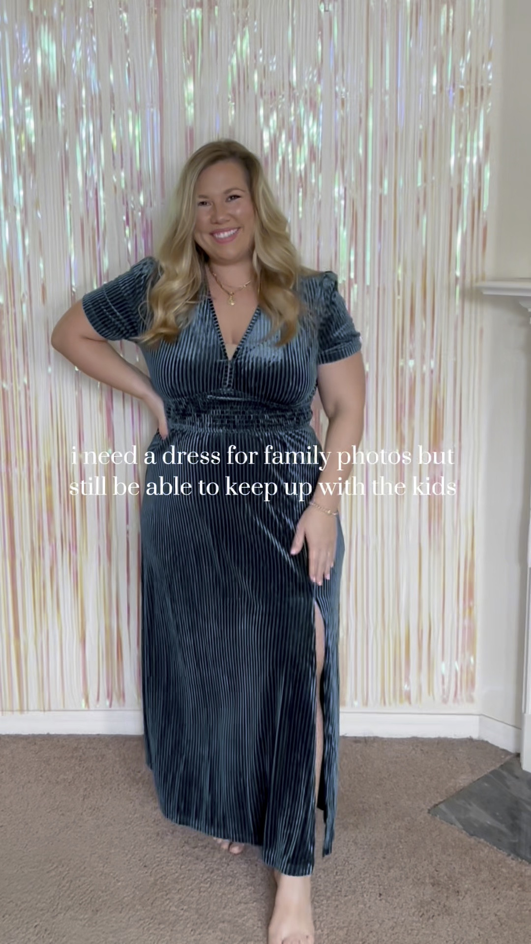 Two dresses perfect for family photos, winter wedding or any dressy occasion! 

Wearing an XL in both. 



#LTKMidsize #LTKSeasonal #LTKStyleTip