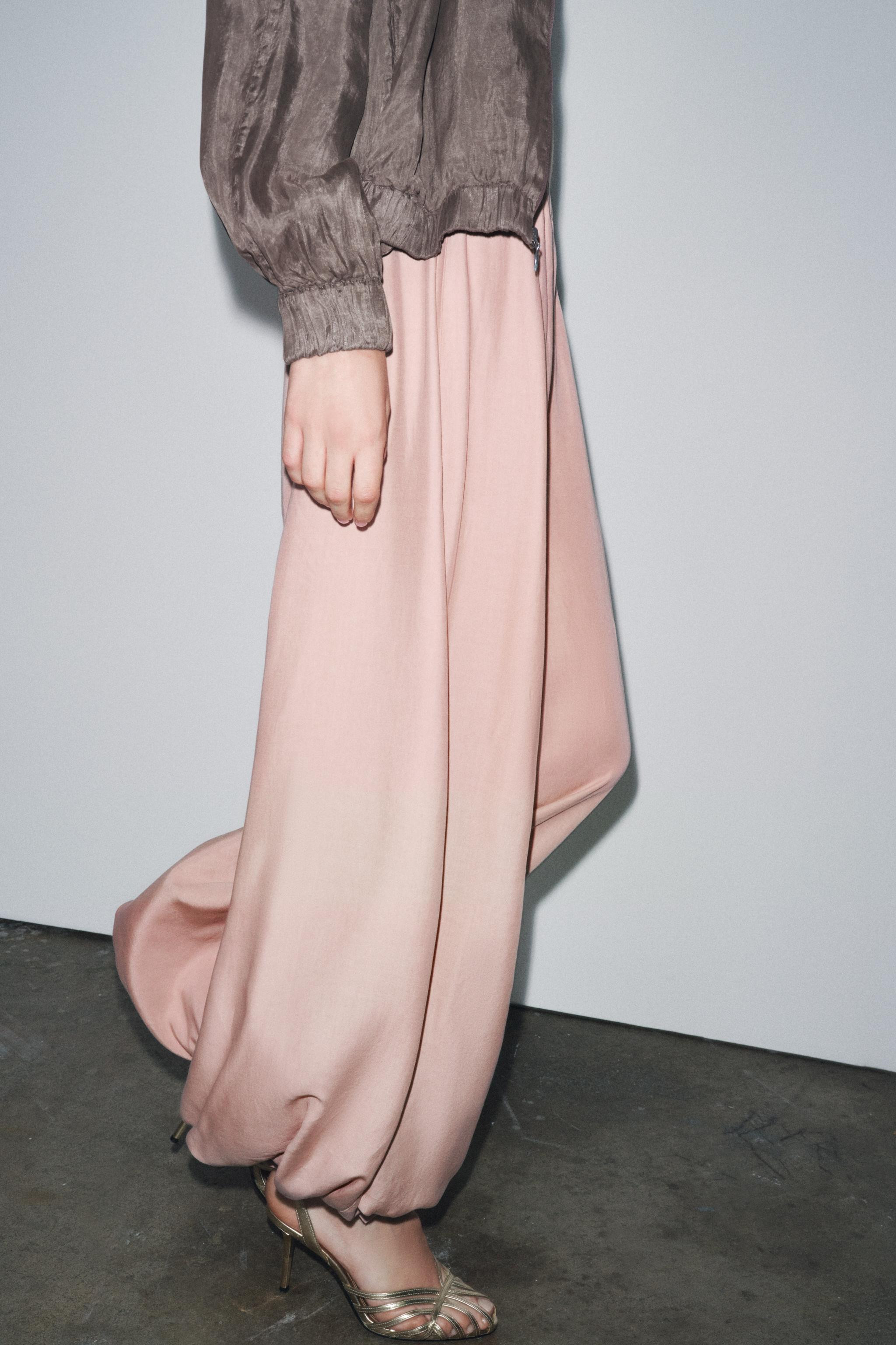 ZW COLLECTION FLOWY BALLOON PANTS | Zara US