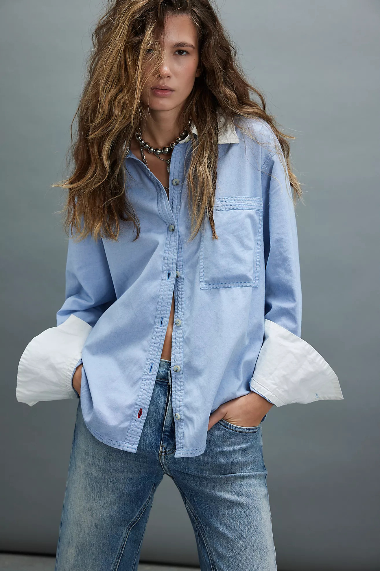 We The Free Tommy Oxford Shirt | Free People (Global - UK&FR Excluded)