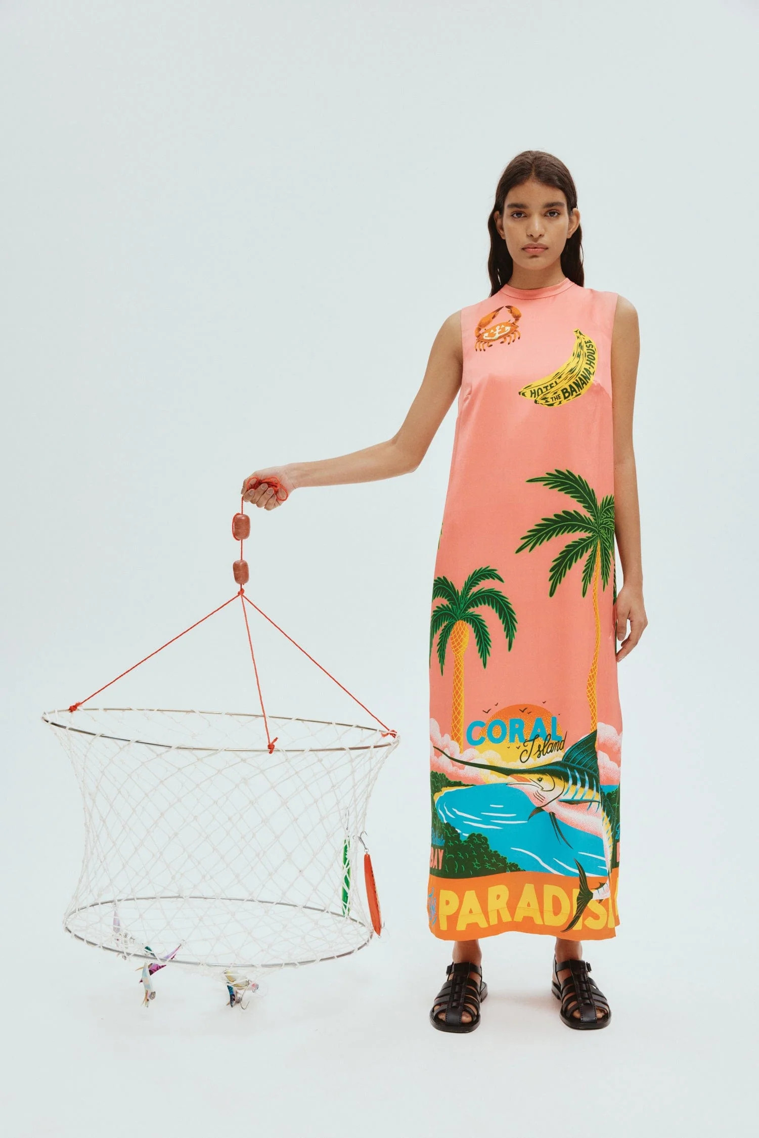 PARADISO SILK MIDI DRESS | Alemais (AU, US, UK)