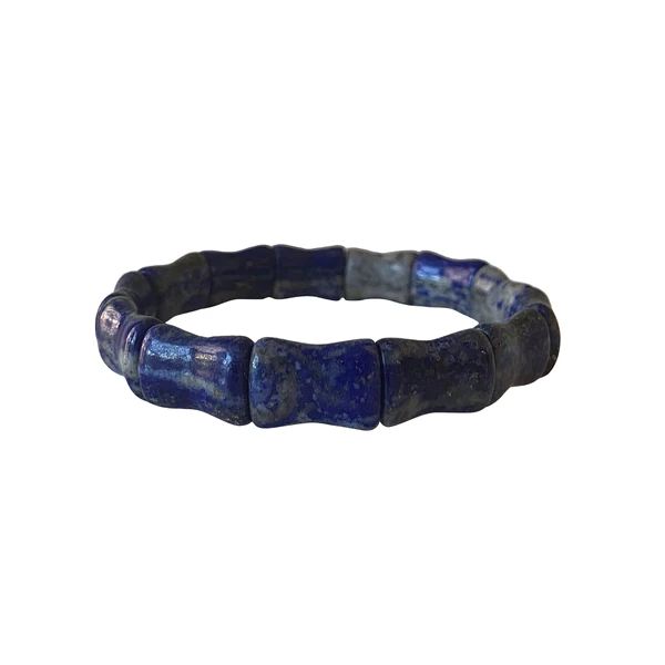 Bamboo Bangle, Lapis | Hazen & Co