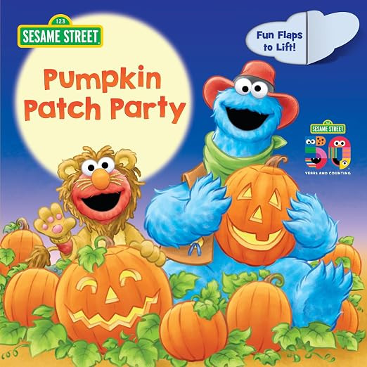 Pumpkin Patch Party (Sesame Street): A Lift-the-Flap Board Book | Amazon (US)