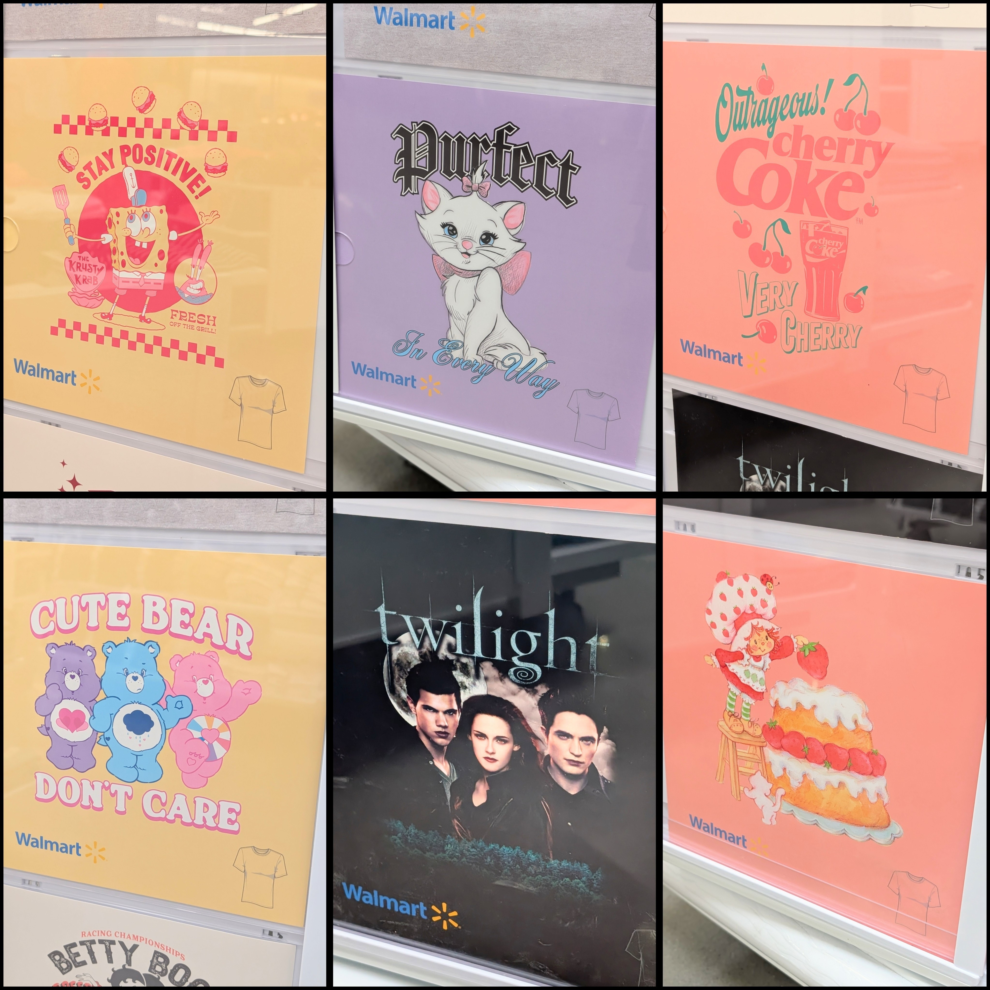 New character graphic shirts at Walmart! 👕🍓🫖🪄

#LTKootd