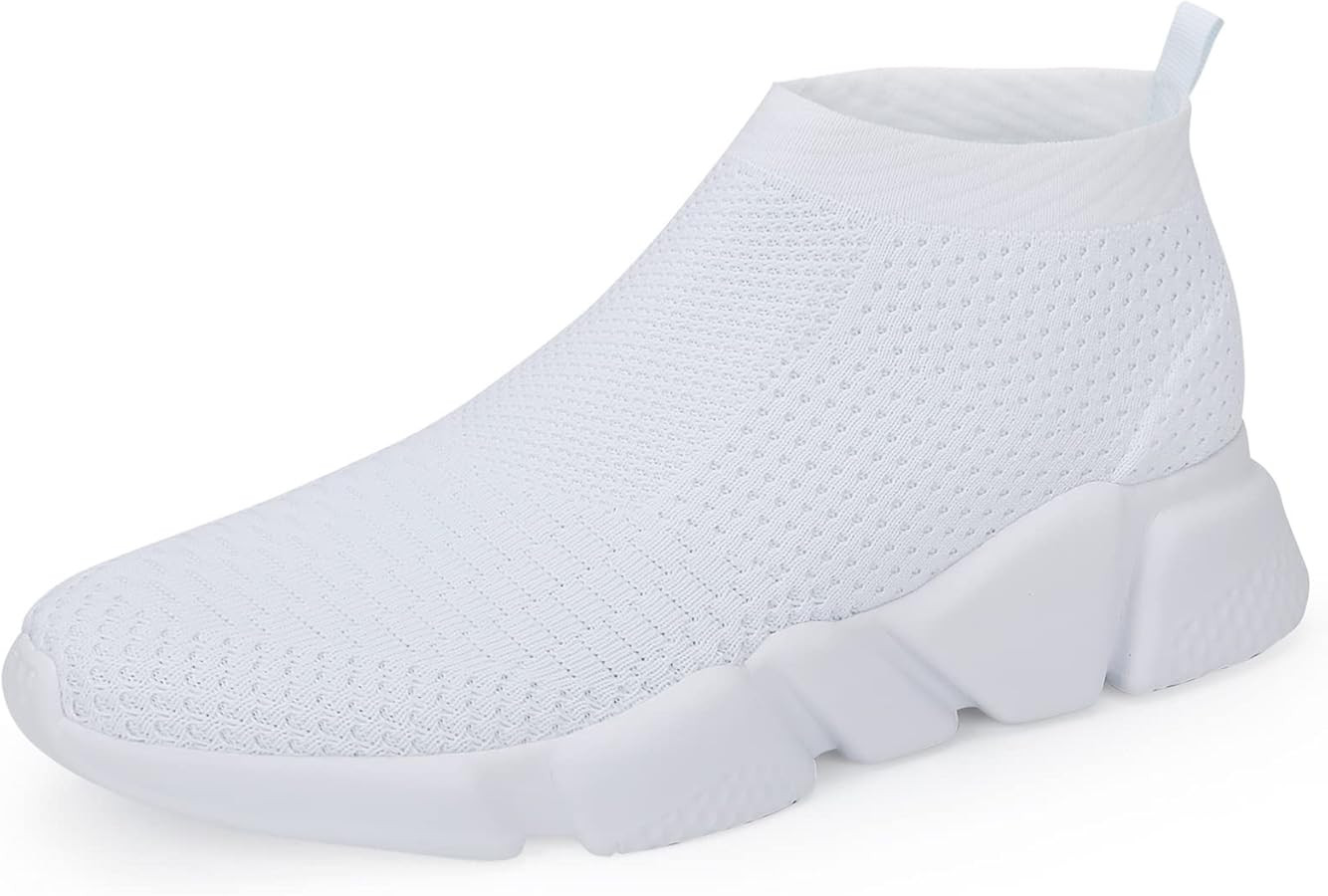 Women's Slip On Socks Sneakers Walking Shoes Running Tennis Athletic Gym Workout Non Slip Athleti... | Amazon (US)