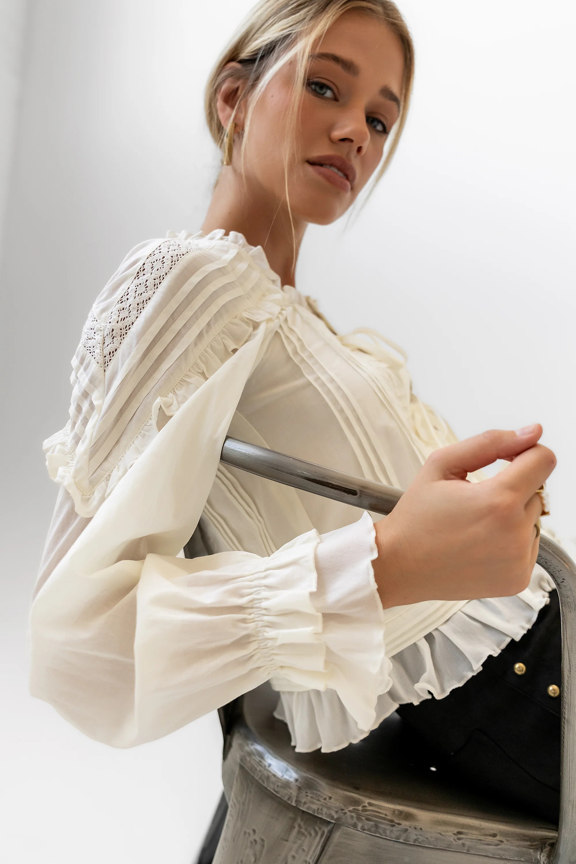 True Ruffle Blouse | Böhme US