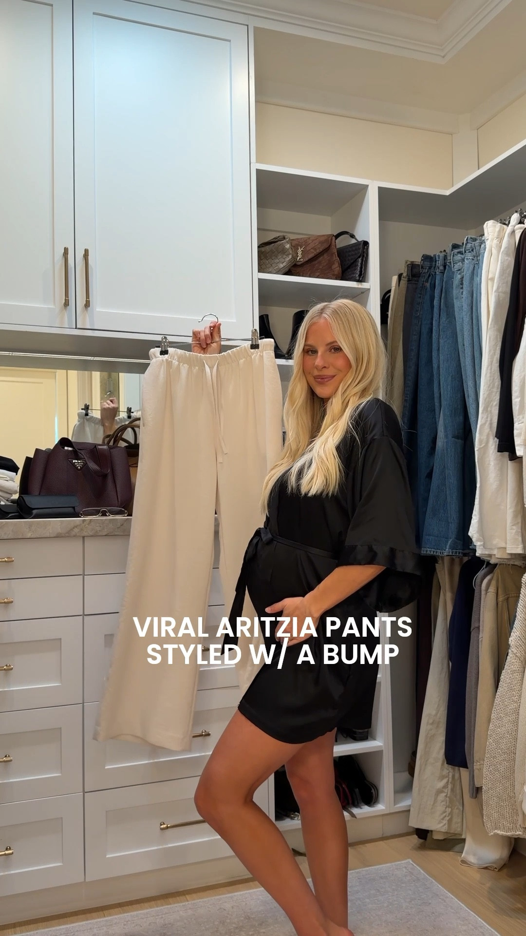 Sizing:
1. medium in tank (heather cloud white), medium in jacket (marcona beige), small reg in pants (light birch)
2. Medium top (lt birch/dk nght nv), small reg pants (light birch)
3. medium in shirt (bleu billlini please), small reg in pants (light birch)
4. medium in cardigan (light birch), small reg in pants (light birch)
5. medium in jacket, small reg in pants (light birch)
6.  medium in cardigan (lemonade & dew blue draped), small reg in pants (light birch)
7. medium in jacket (Marcona beige), small reg in pants (light birch)

#kathleenpost

Spring transition outfit, errands outfit, school drop off, school pick up, airport outfit, travel outfit, bump friendly, maternity, viral Aritzia pant, lodge pants

#LTKSeasonal #LTKootd #LTKBump #LTKdayinmylife