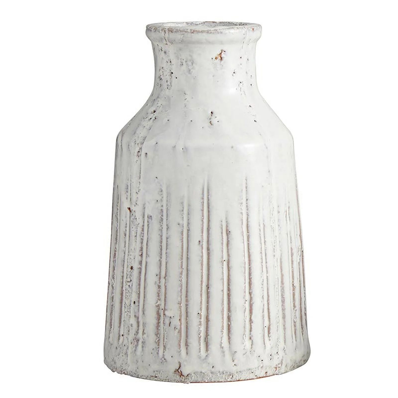 47th & Main BMR515 White Flower Pot - Tall - Walmart.com | Walmart (US)