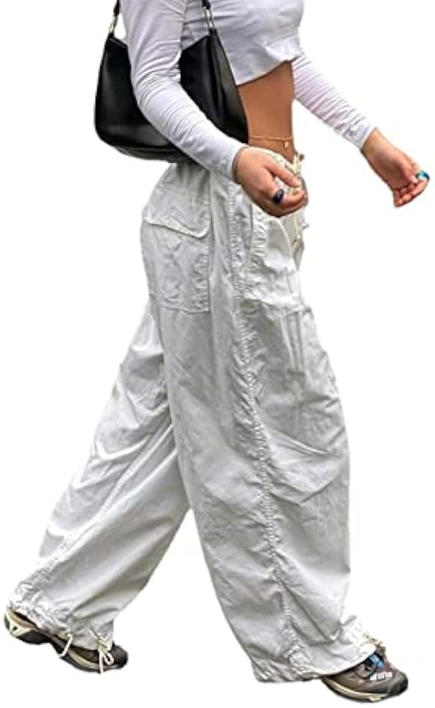 XPONNI Cargo Pants Women Baggy Y2k Pants Y2k Cargo Pants Women Baggy Cargo Pants Y2k Clohtes | Amazon (US)