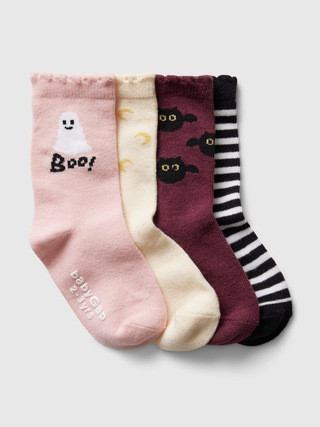 babyGap Halloween Ruffle Crew Socks (4-Pack) | Gap (US)
