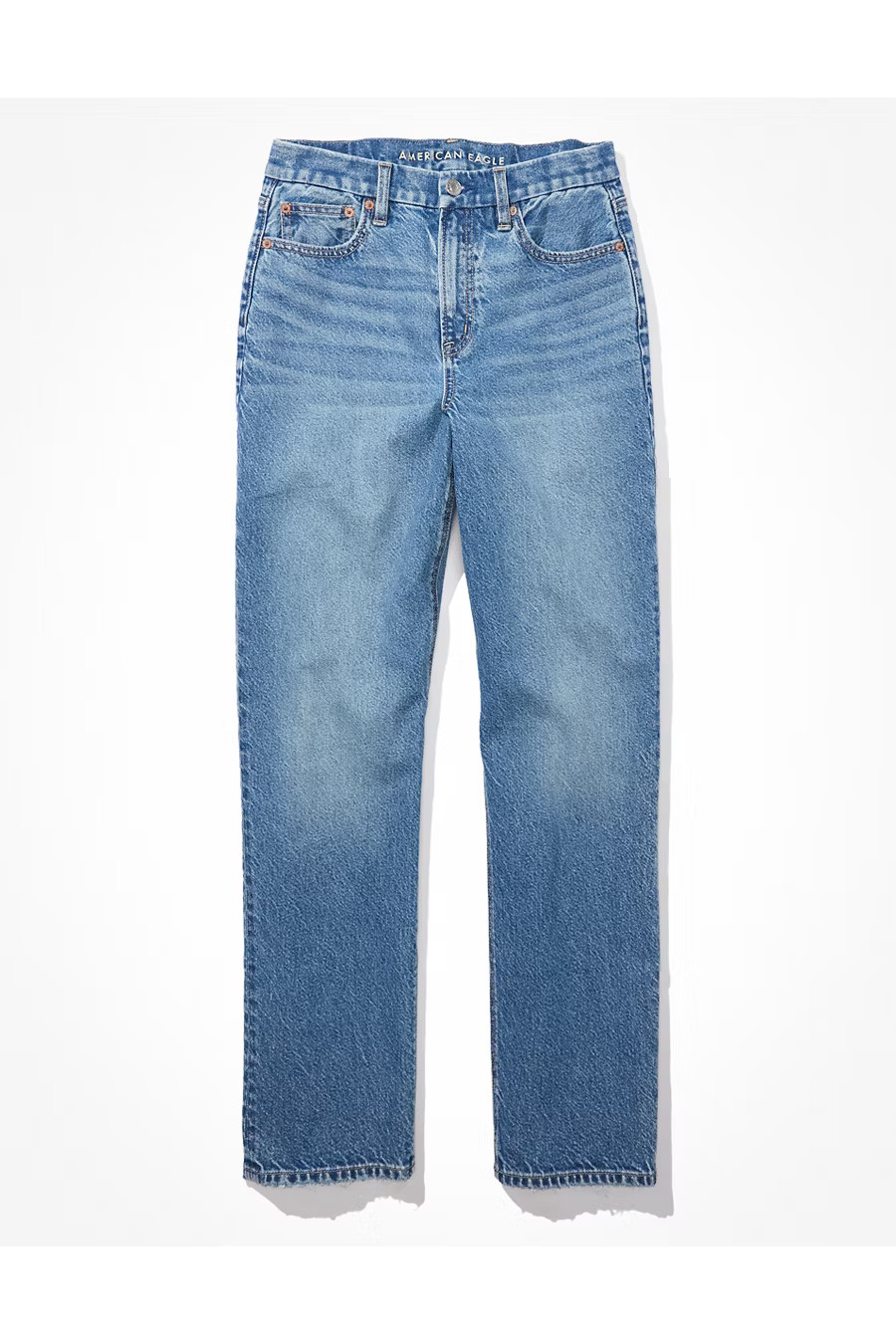 AE Strigid Curvy '90s Straight Jean | American Eagle Outfitters (US & CA)