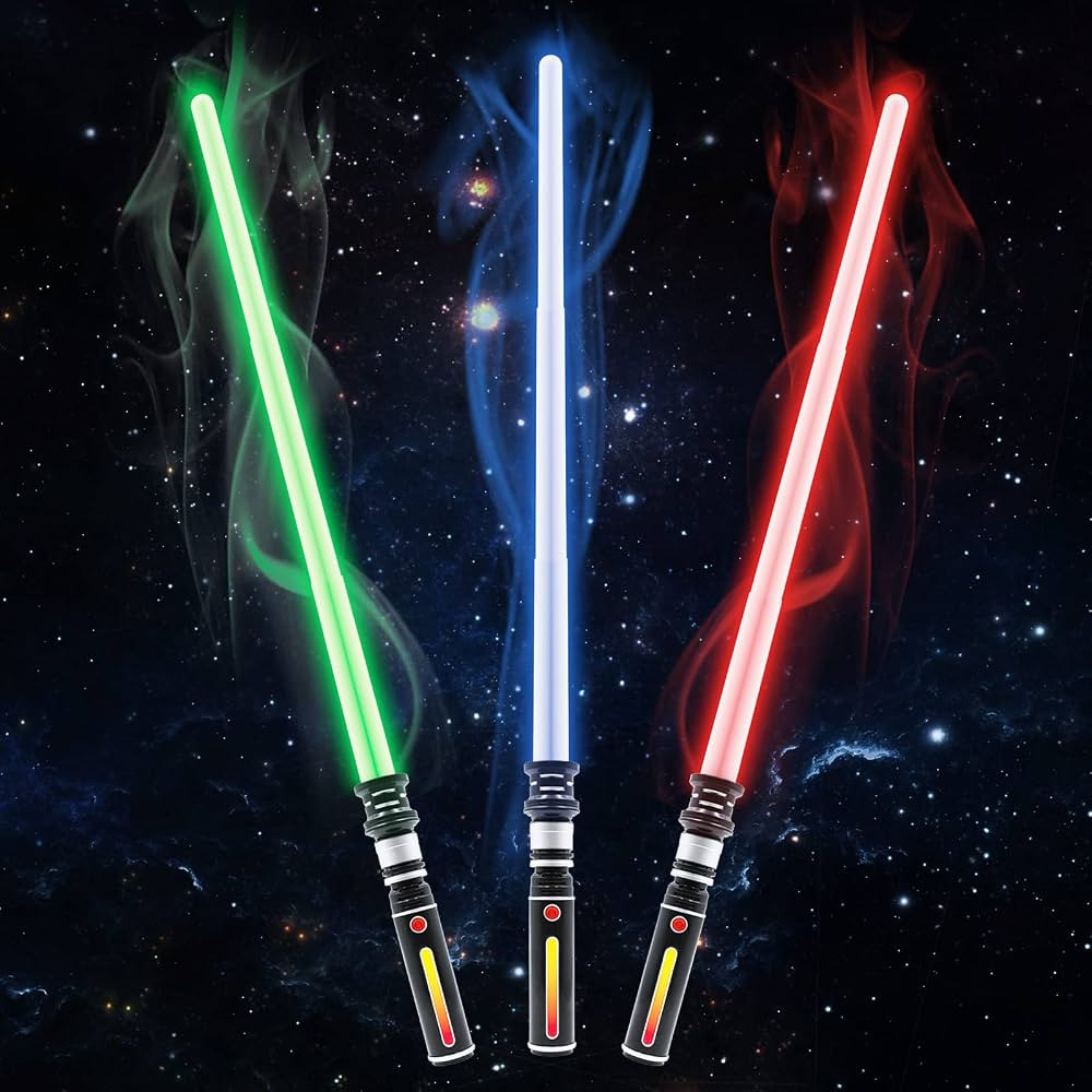 Light Saber for Kids, 3 Packs Light Sabers with FX Sound and Motion Sensors for Halloween Xmas Ch... | Amazon (US)