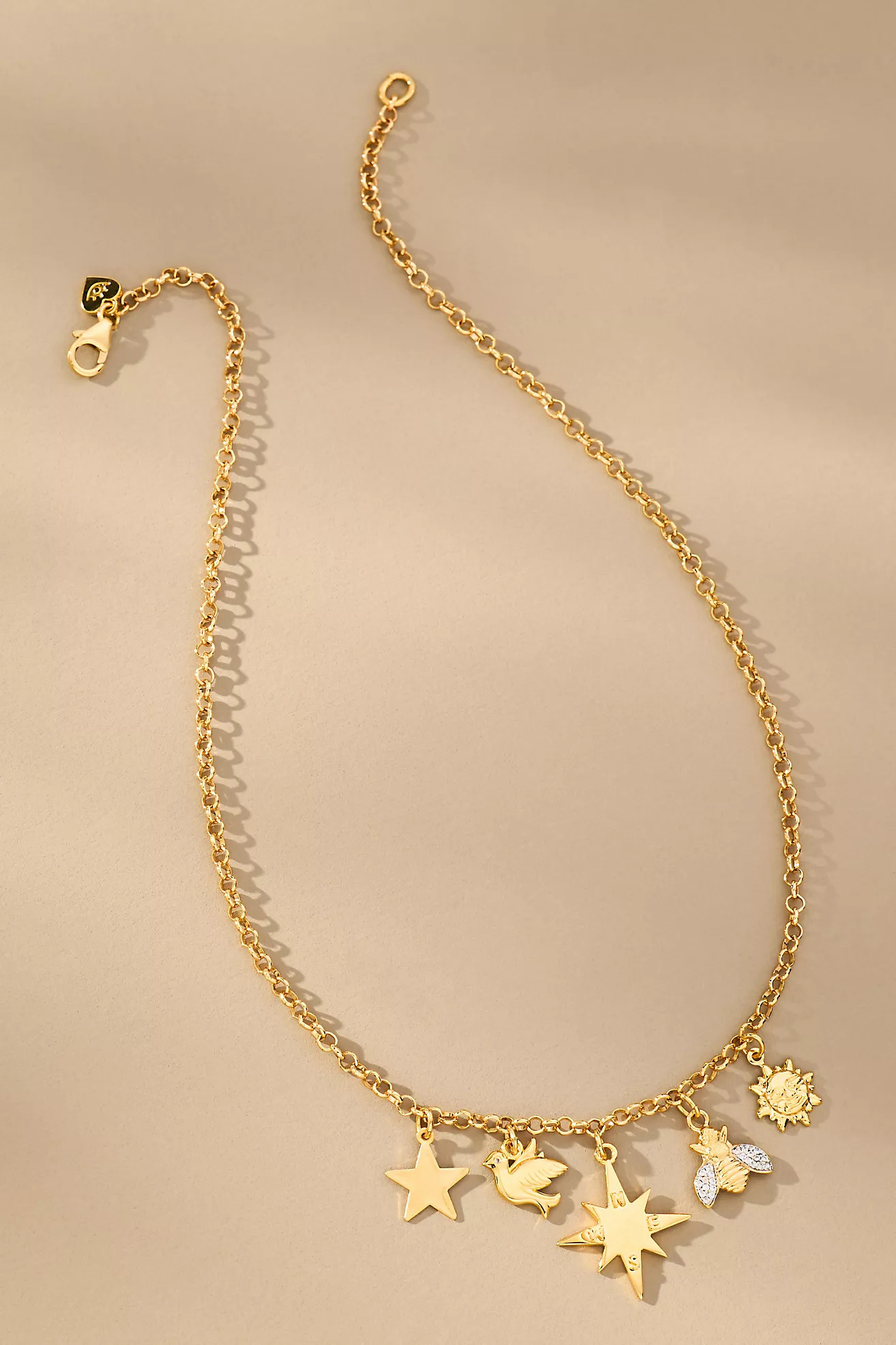 Hart Mini Belcher Charm Necklace | Anthropologie (US)