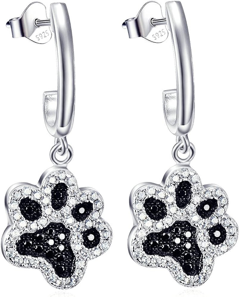 Women Ladies Earrings 925 Sterling Silver Drop &Dangle Earring Stud Hypoallergenic Jewelry | Amazon (US)