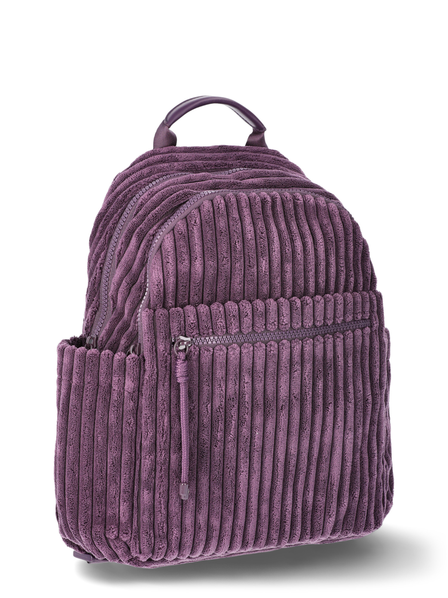 No Boundaries Corduroy Backpack, Dark Amethyst, Women’s | Walmart (US)