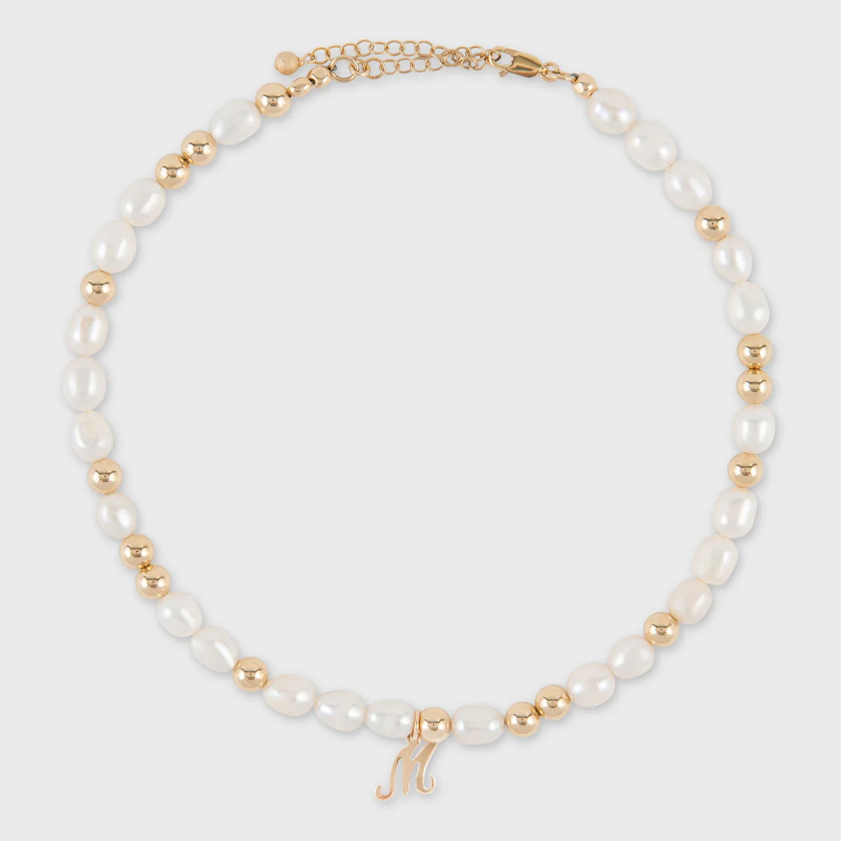 vintage script initial ivy choker | Cuffed by Nano