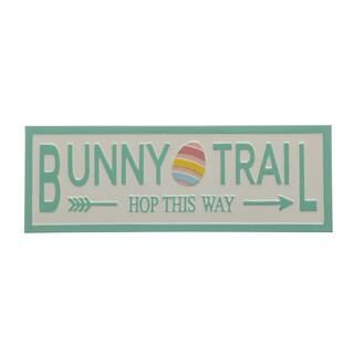 28" Metal Bunny Trail Wall Sign by Ashland® | Michaels Stores