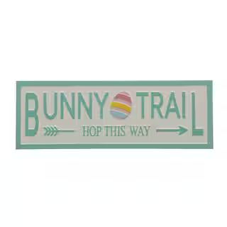 28" Metal Bunny Trail Wall Sign by Ashland® | Michaels Stores
