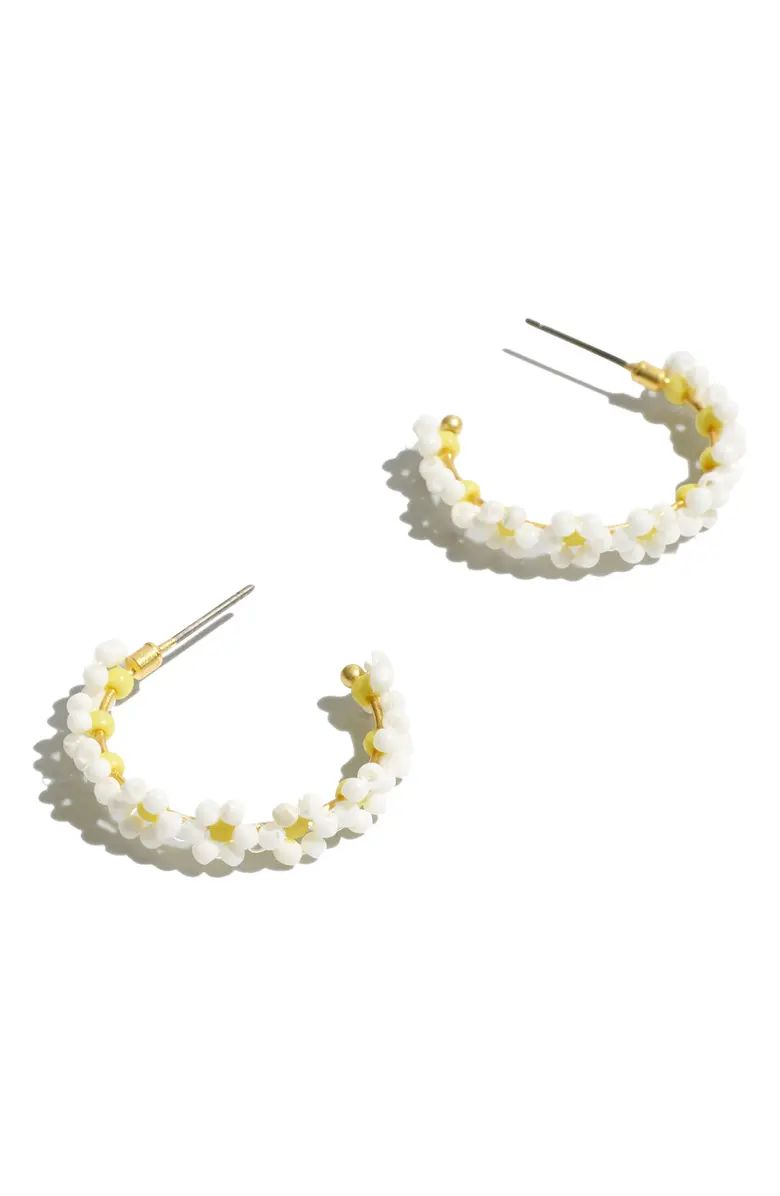Flower Power Hoop Earrings | Nordstrom