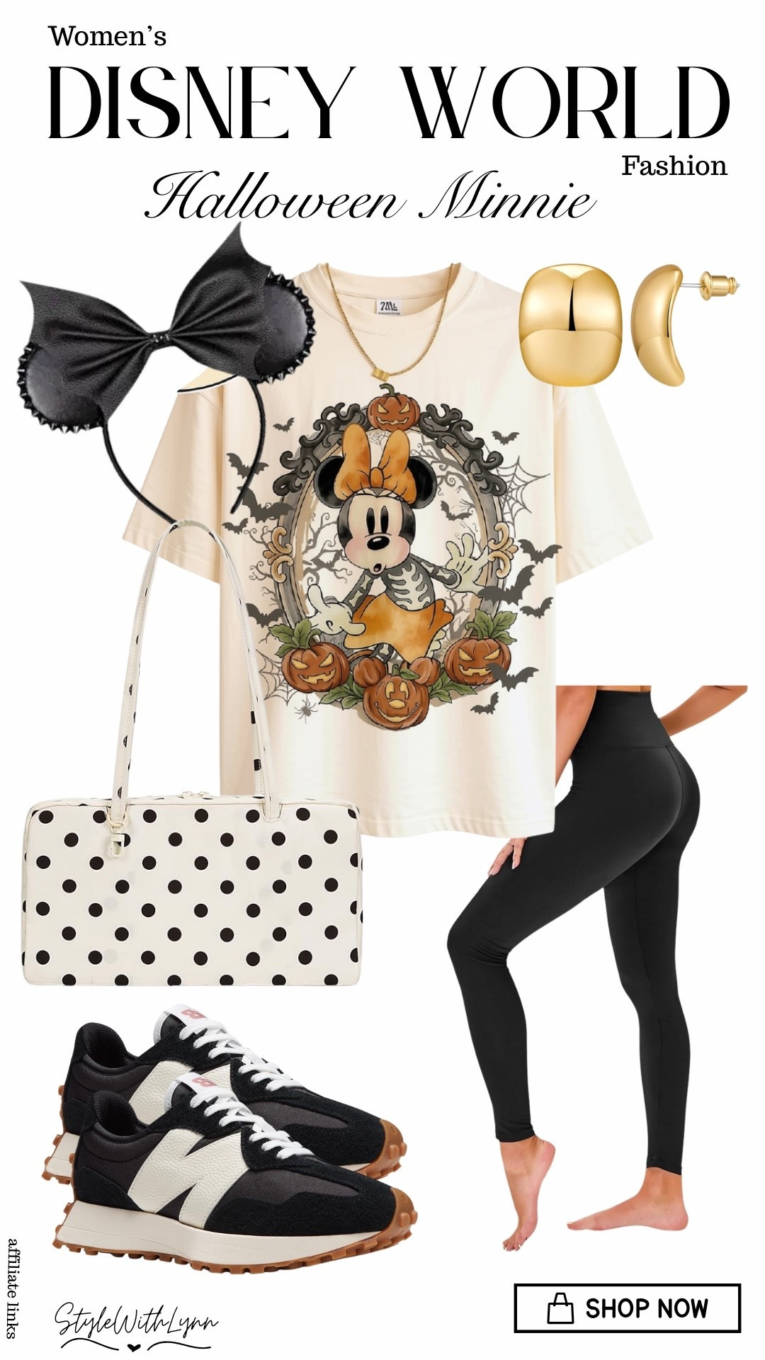 🎃🖤 Halloween at Disney just got a little cuter. From spooky Minnie vibes to comfy sneakers made for park-hopping, this outfit is giving festive without sacrificing comfort. Add a statement bow Minnie ears, polka dot bag, and gold accessories for the perfect magic-meets-Halloween look.✨🏰🍂

🧡

#DisneyWorldStyle #DisneyHalloween #MinnieMouseStyle #DisneyFashion #HalloweenOutfit #ParkStyle #DisneyOOTD #MagicKingdom #DisneyBound #FallDisney #SpookySeason #DisneyInspo #ThemeParkStyle #DisneyLooks #StyleInspiration

#LTKootd #LTKSeasonal #LTKTravel