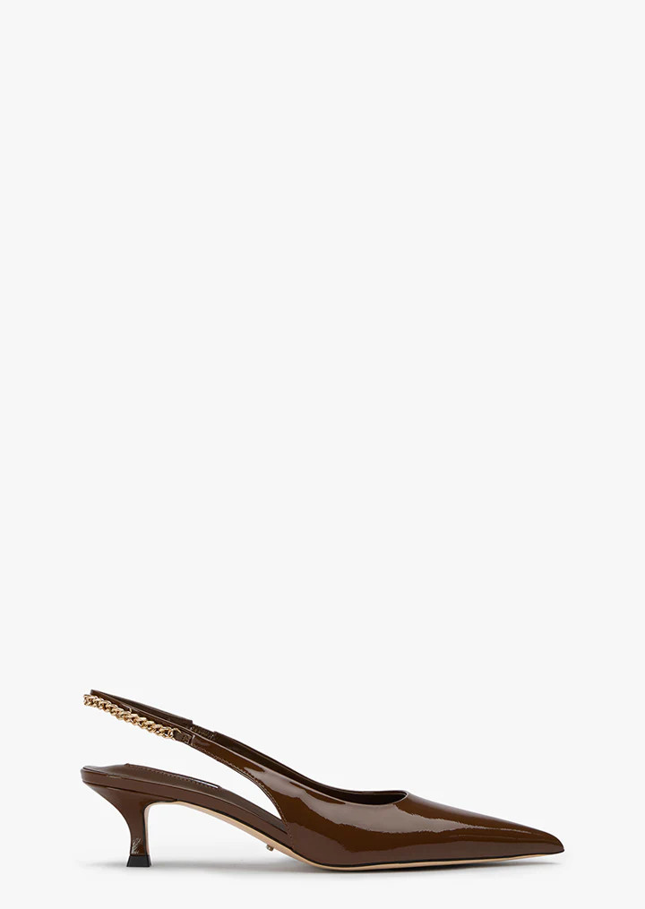 Kara Mocha Patent Heels | Heels | Tony Bianco USA | Tony Bianco US
