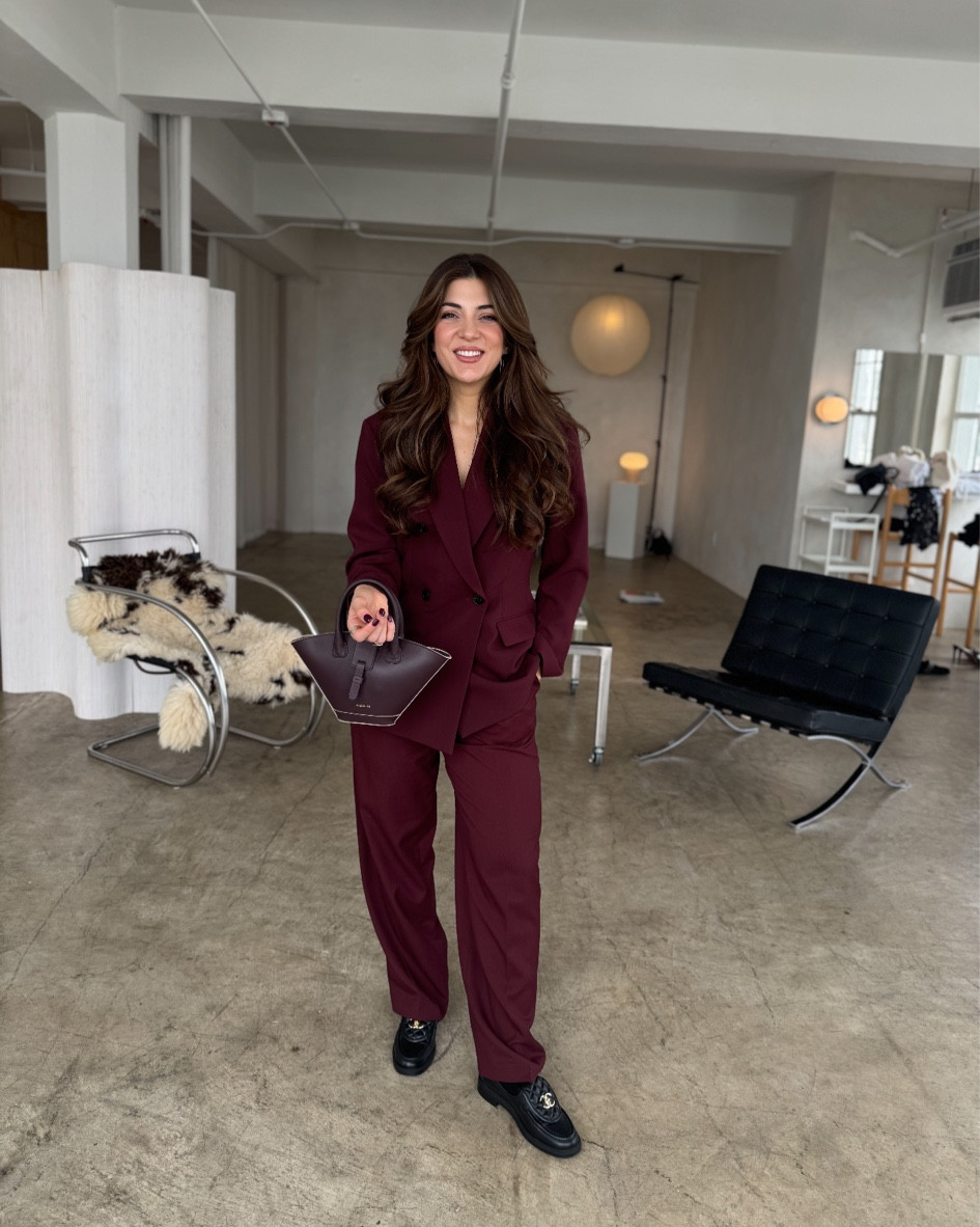 Burgundy is the hottest color. I’m wearing a suit that is currently sold out but linked many similar pieces.


#LTKHoliday #LTKSeasonal #LTKCyberWeek