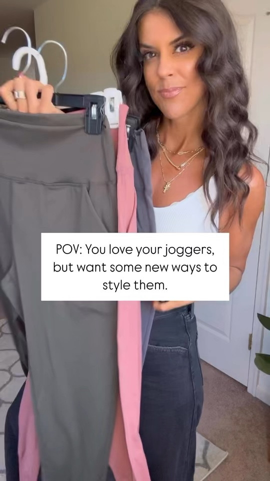 Here’s the links to my Amazon jogger outfits! Wearing size small in tank and white button up. Size medium in joggers and other pullovers Shoes fit true to size. 

If something is sold out in a certain color,  Amazon has selected a “similar pick” it says. If you click below that picture it says “view original”, and then click “view details”. That will take you to the actual item in the reel. If you don’t see “similar pick”, then it’s the actual item I am wearing.

#LTKSeasonal #LTKActive #LTKFindsUnder100