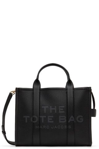 Black 'The Small Leather Tote Bag' Tote | SSENSE
