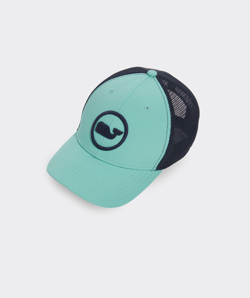 Whale Dot Performance Trucker Hat | vineyard vines
