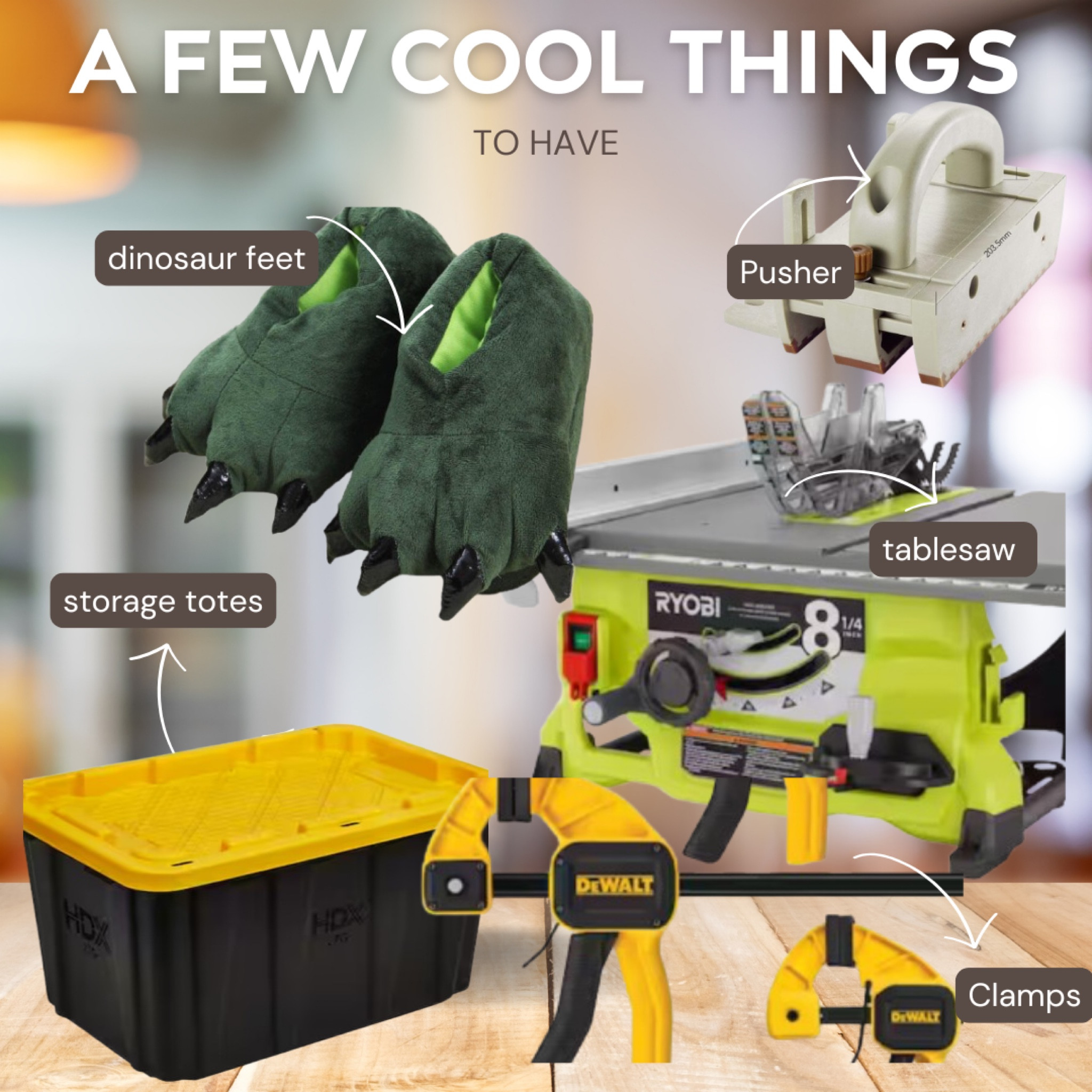 Tools and Dinosaurs… keeping it cool 🤭