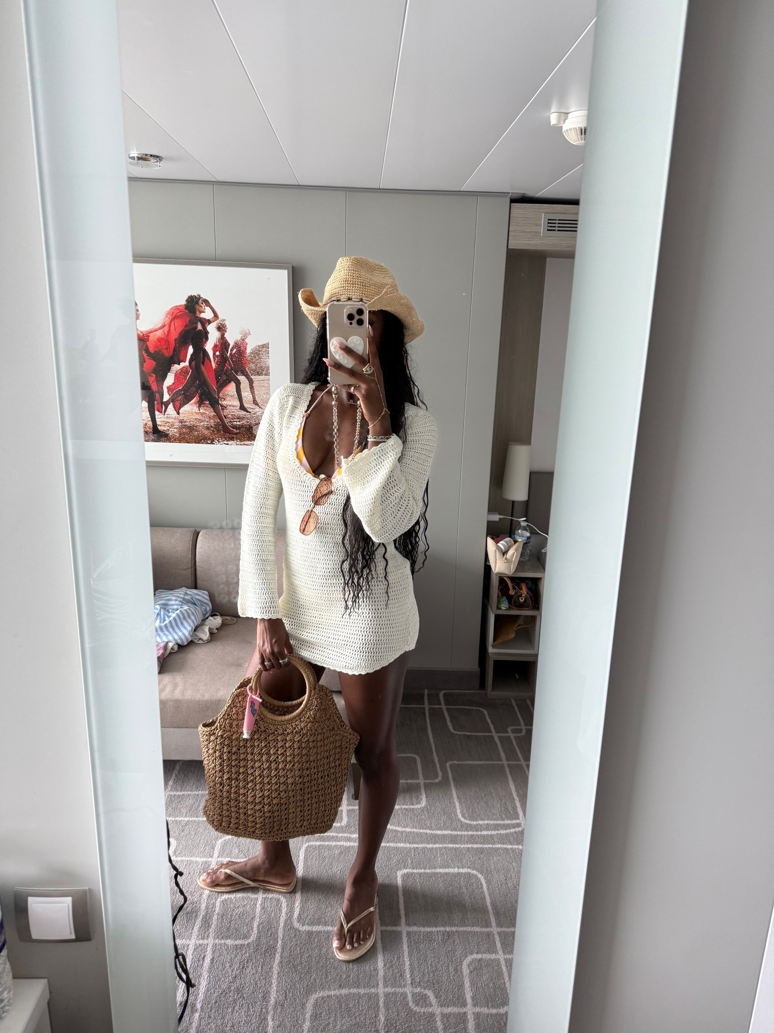 Beach ootd 👙Bag and swimsuit are Peppermayo, hat is from Olive & Pique, but linked everything else!

#LTKdayinmylife #LTKTravel