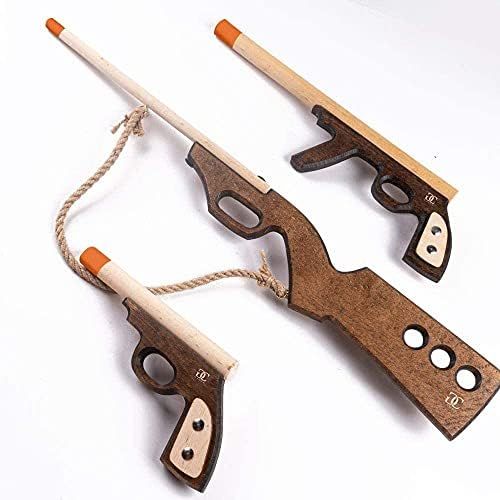 CG - Home & Games Wooden Guns for Kids – 3 Pack Handmade Play Gun Set - Outdoor Play Toys for Childr | Amazon (US)