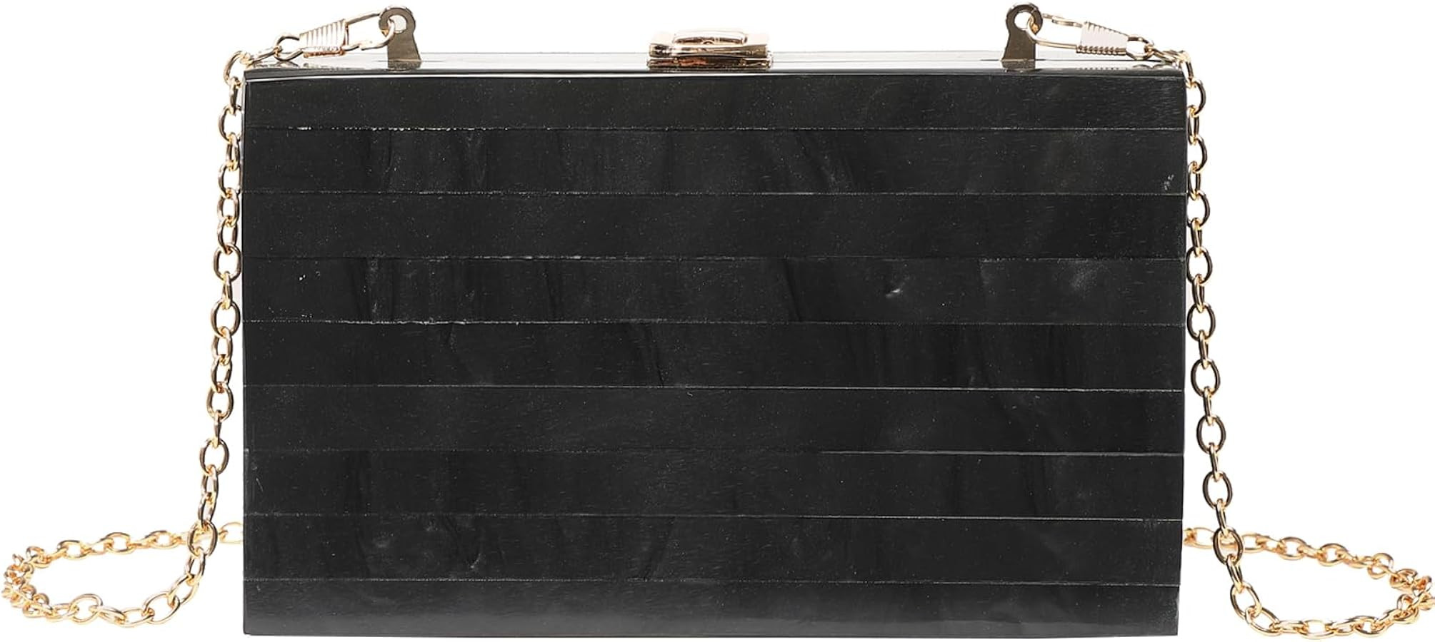 LETODE Acrylic Clutch Bags Purse Perspex Bag Handbags for Women | Amazon (US)