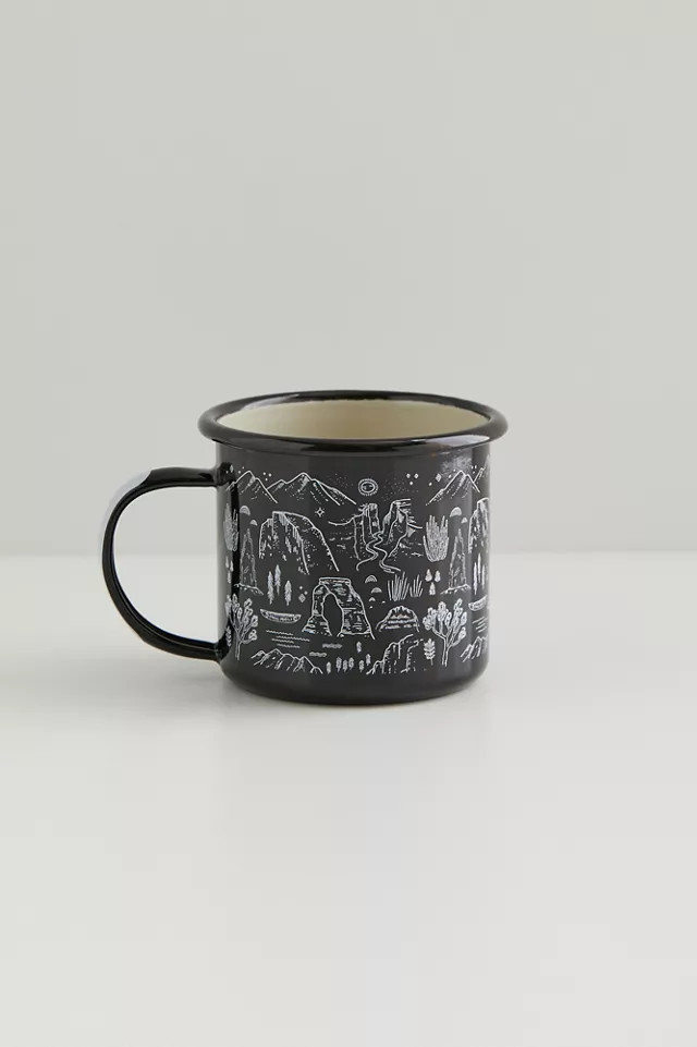 Parks Project Enamel Mug | Urban Outfitters (US and RoW)
