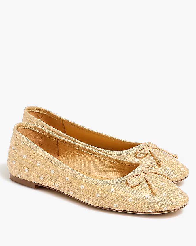 Woven ballet flats | J.Crew Factory