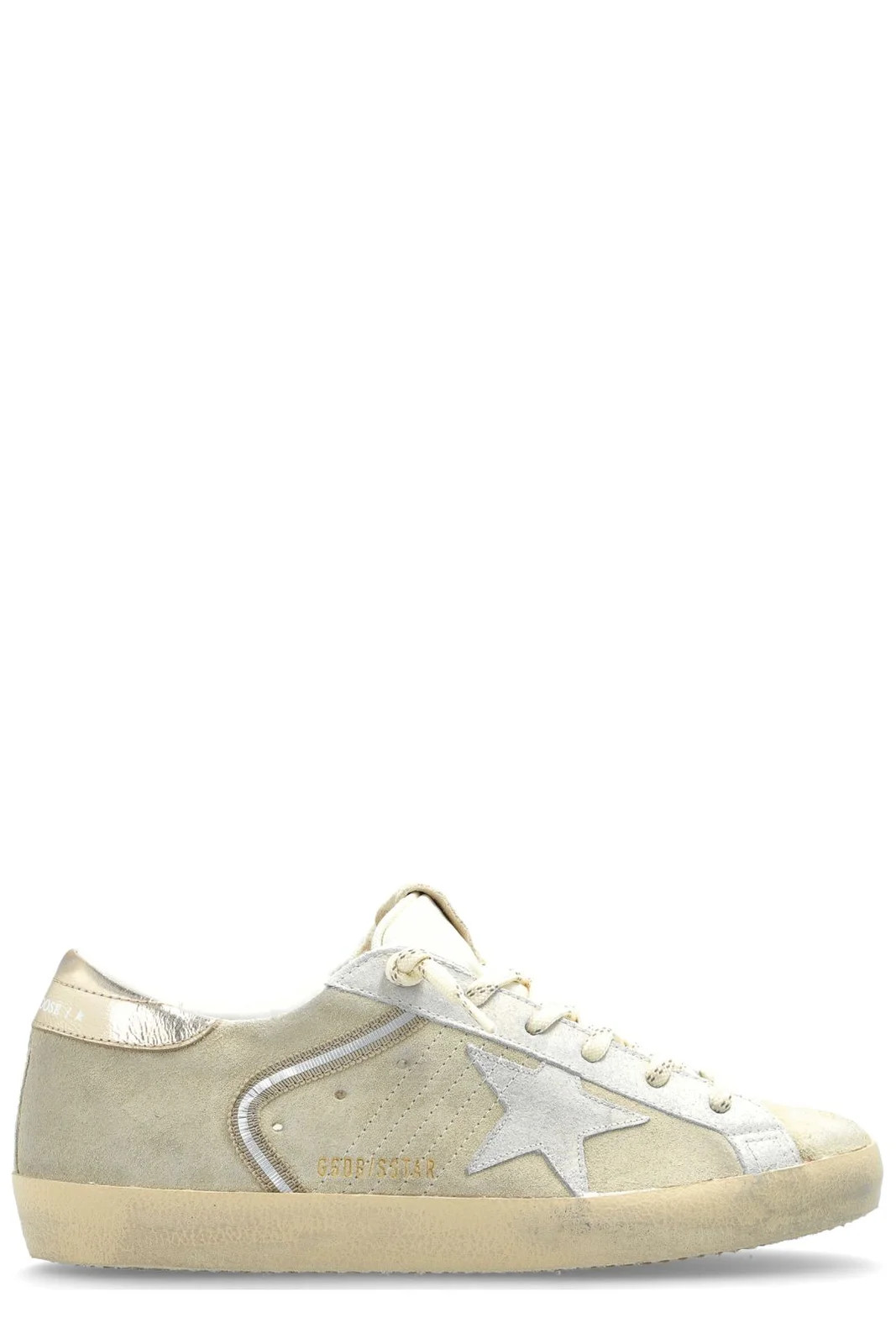 Golden Goose Deluxe Brand Super Star Lace-Up Sneakers | Cettire Global