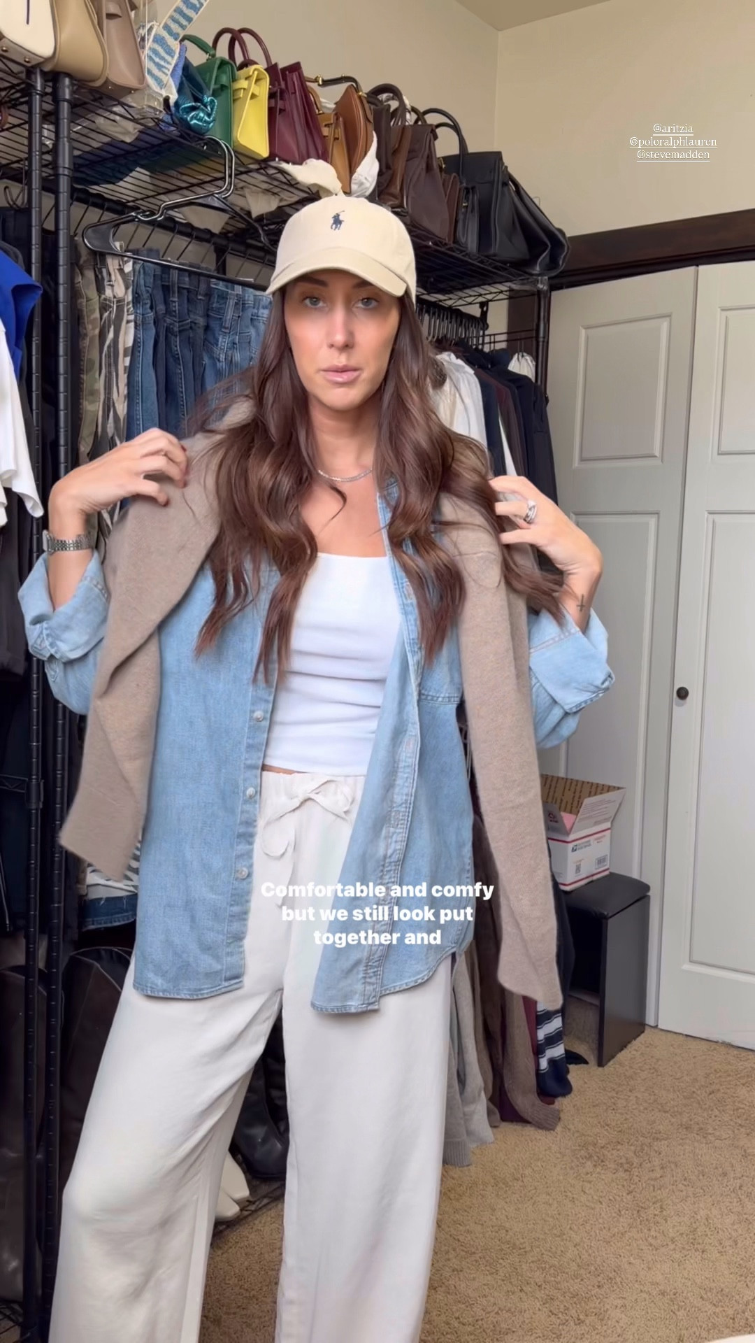 casual weekend spring outfit ⛅️ 

Tank: M
Denim button up: M
Lodge pants: M Tall



#LTKootd #LTKmomlife #LTKgrwm