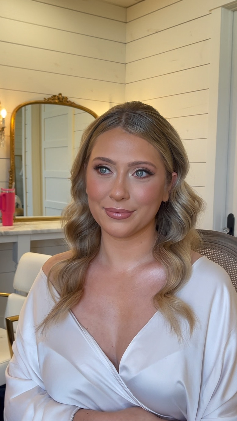 angelic bridal glam🪽
This is so pretty for brides especially my blue eyed girls really makes the eyes pop! 

#LTKBeauty #LTKWedding #LTKVideo