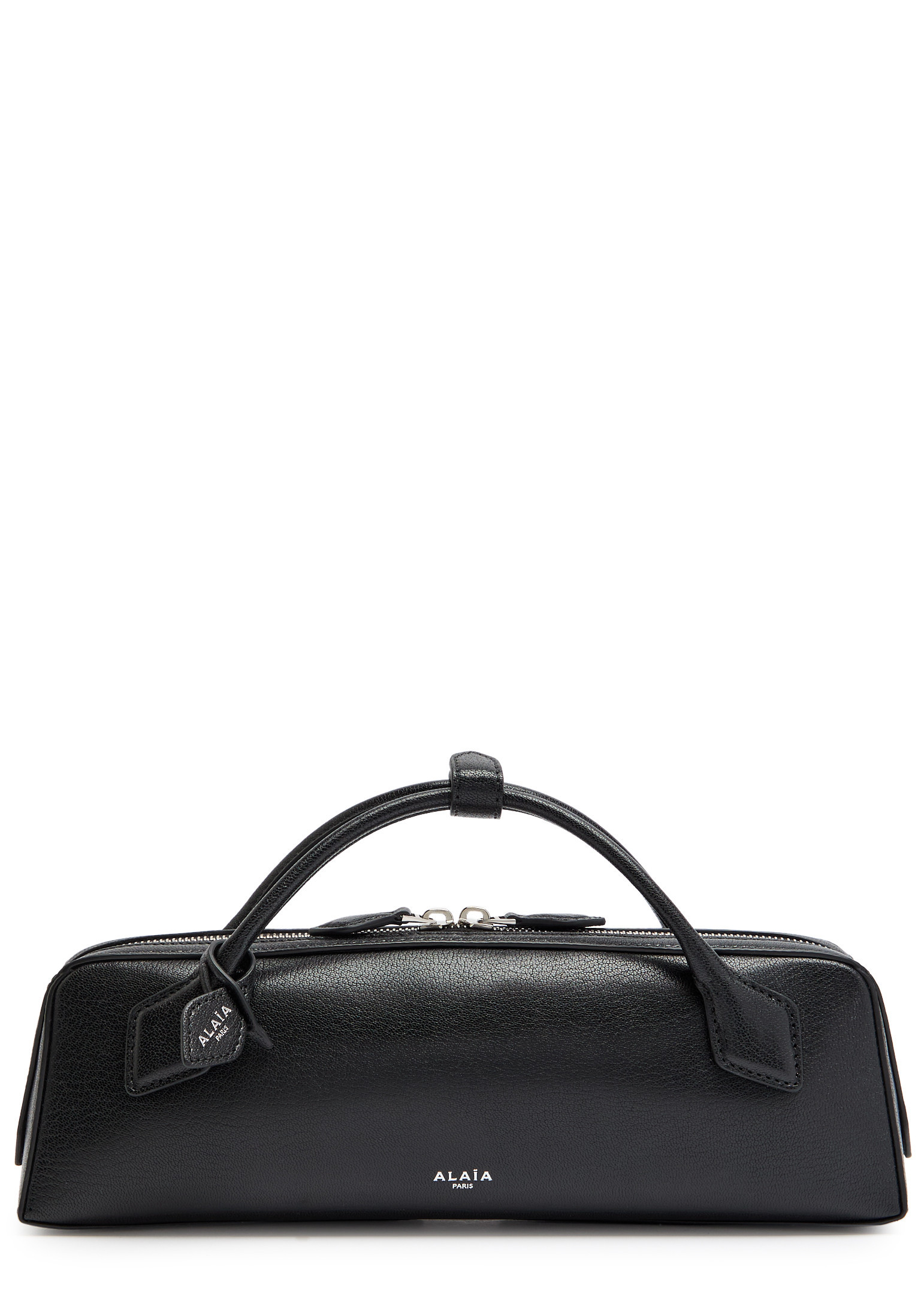 Le Teckel grained leather clutch | Harvey Nichols