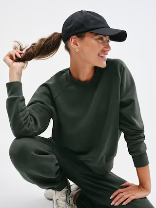 Forever Fleece Relaxed Crew Sweatshirt | Athleta