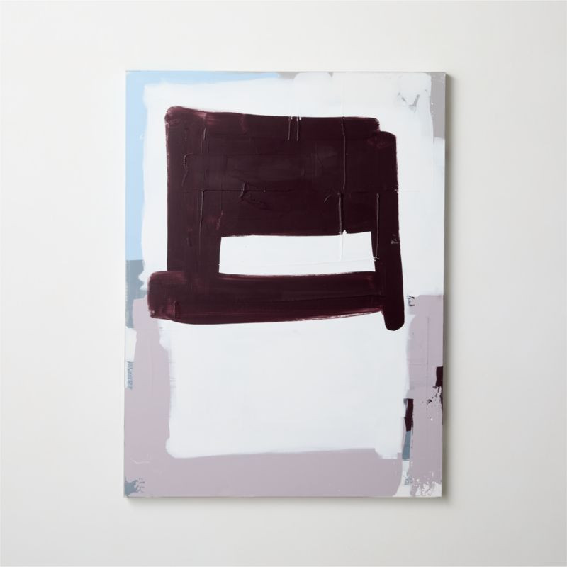 'Unobstructed View' Original Acrylic Painting 36"X48" | CB2 | CB2